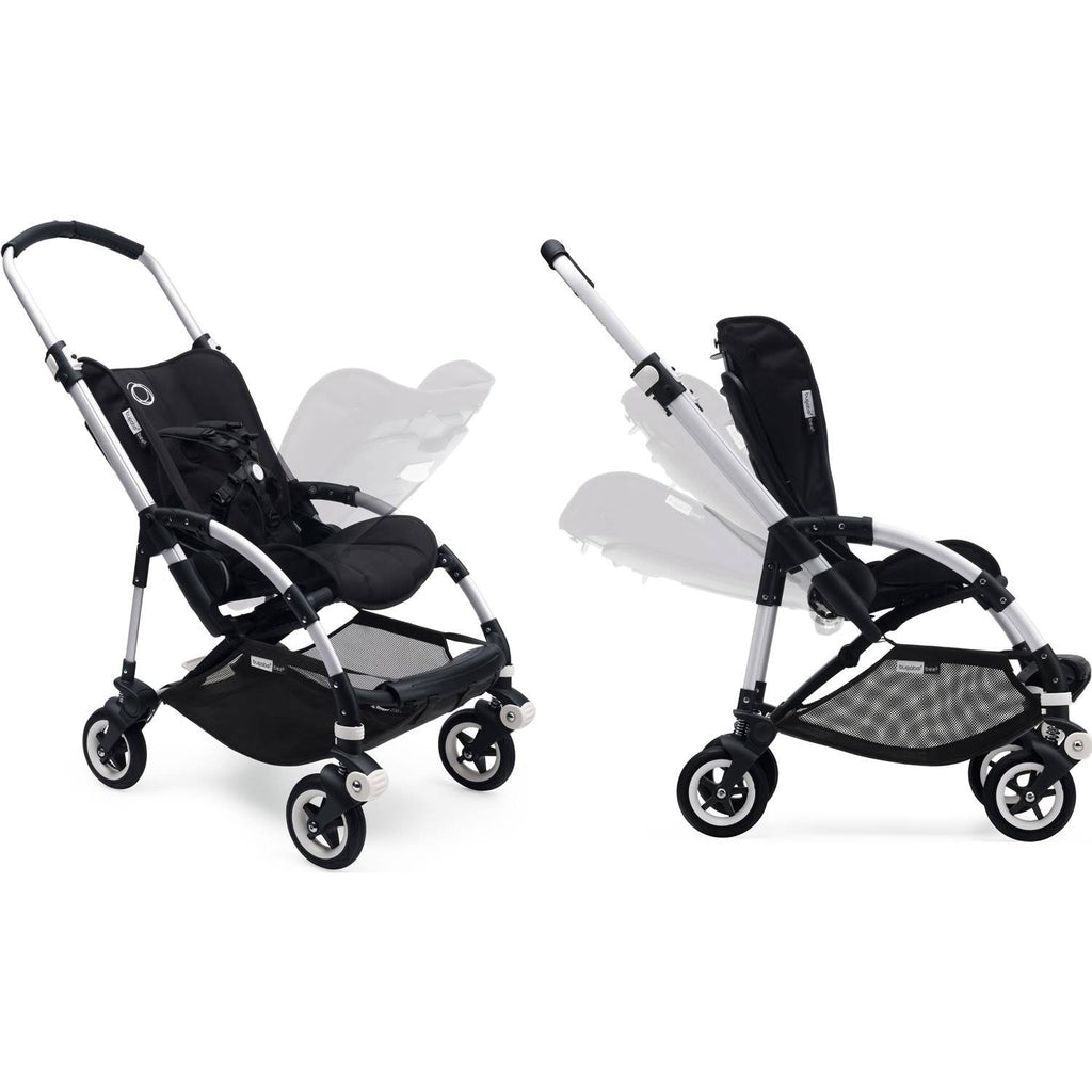 Aluminum Dark Navy Stroller Z6497