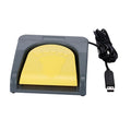 Grey USB Single Foot Switch Game Control Pedal Z954182