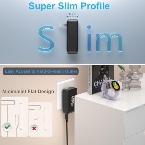 3 Pack Slim Flat Dual Port USB Wall Charger G187130