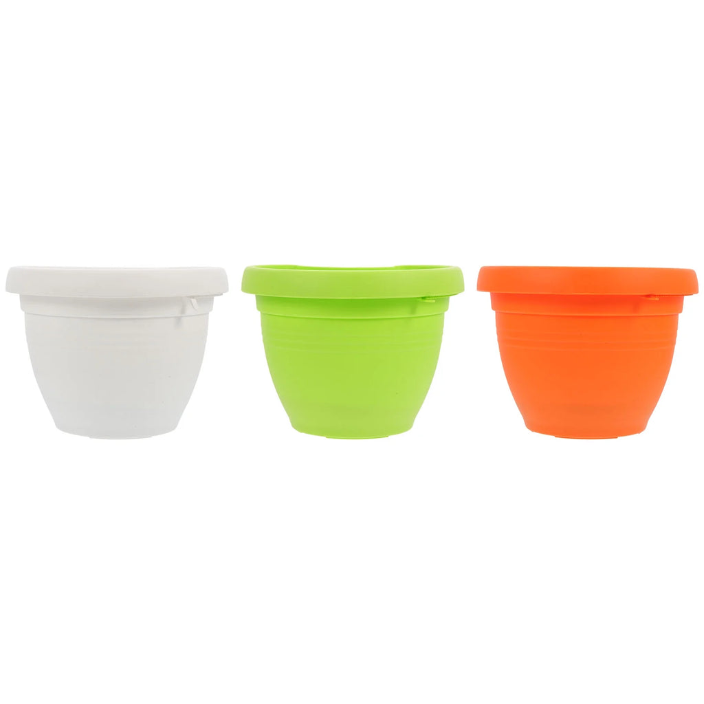 3 Pcs Drain Pipe Pot Flower Pots Hanging Basket D57139