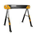 Adjustable Height Steel Sawhorse and Jobsite Table Y931