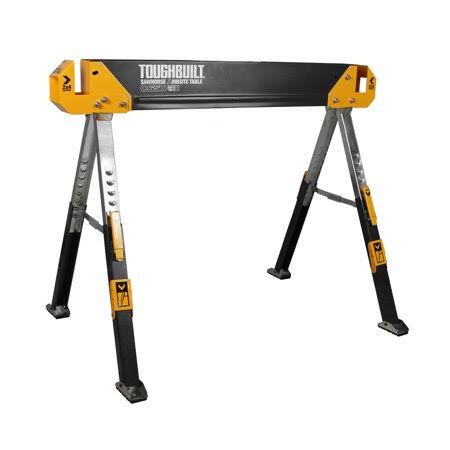 Adjustable Height Steel Sawhorse and Jobsite Table Y931