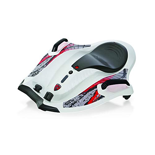 White Electric Ride On Toy with 12V 7AH Rechargeable Battery S814594
