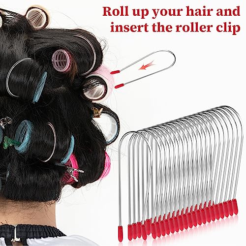 40 Pieces Hot Roller Clips Replacement Kit S168