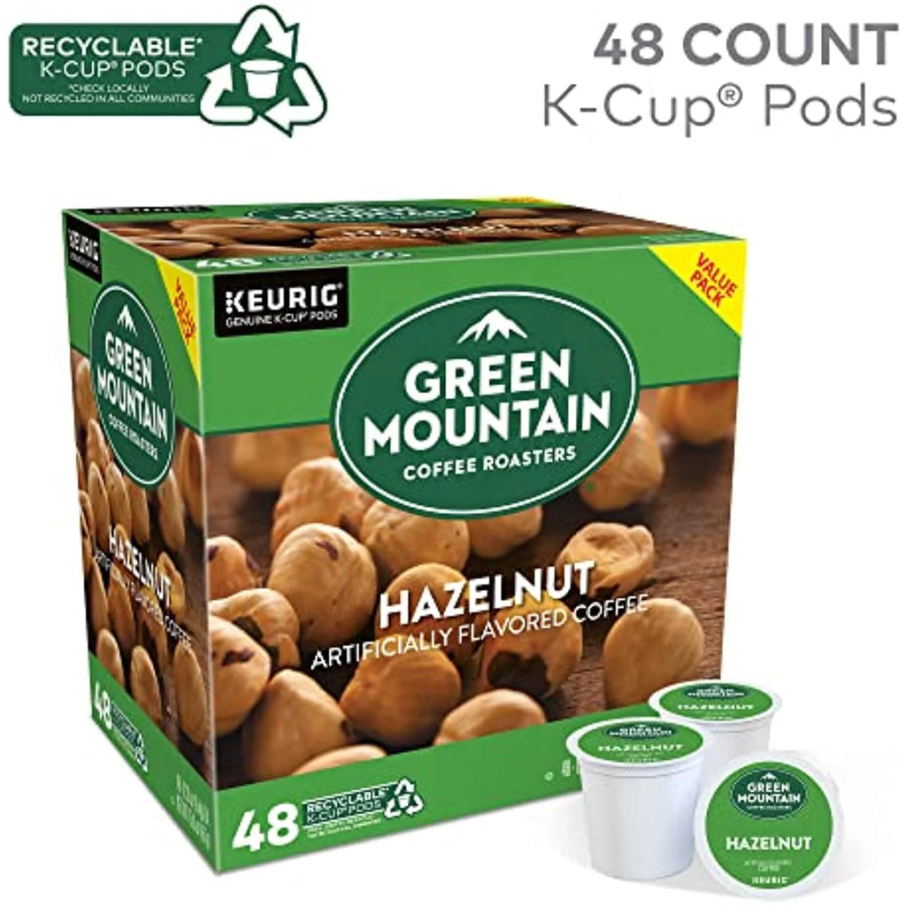 48 Count Light Roast Hazelnut Coffee K-Cup Pods I7424