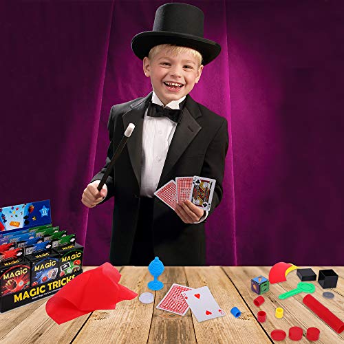 24 Packs Magic Trick Set with Over 15 Tricks Each A4421