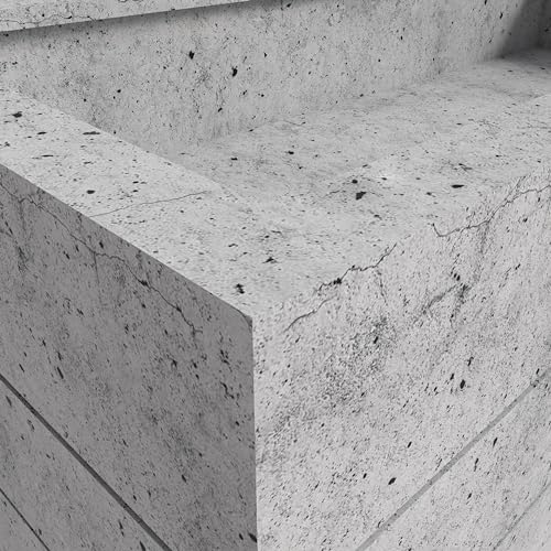 Rectangular Fiberstone and Clay Planter with Drainage Holes (Brown) F723819