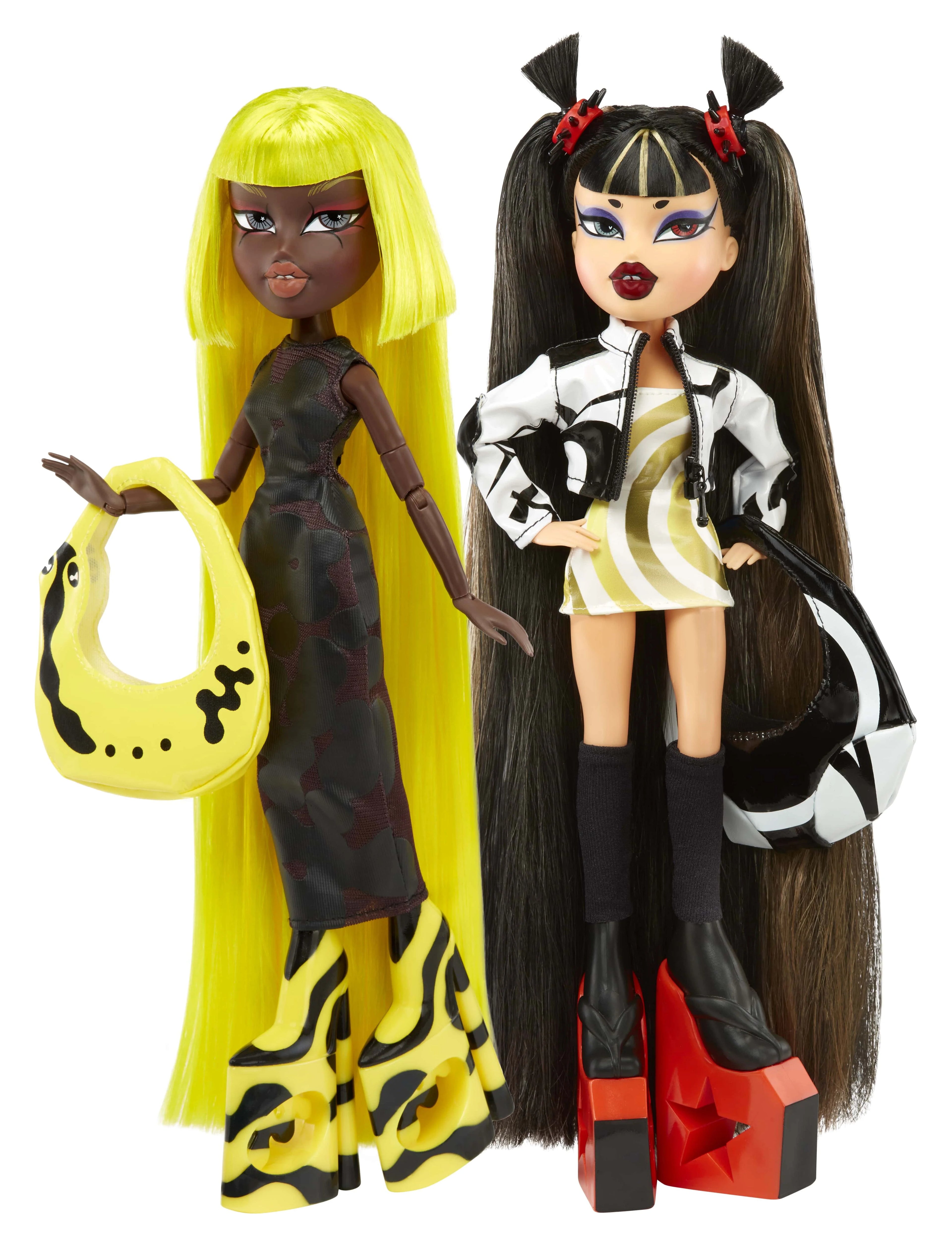 Bratz x Mowalola Special Edition Jade Fashion Doll with 2 Outfits, Assembled 12 inch W748881