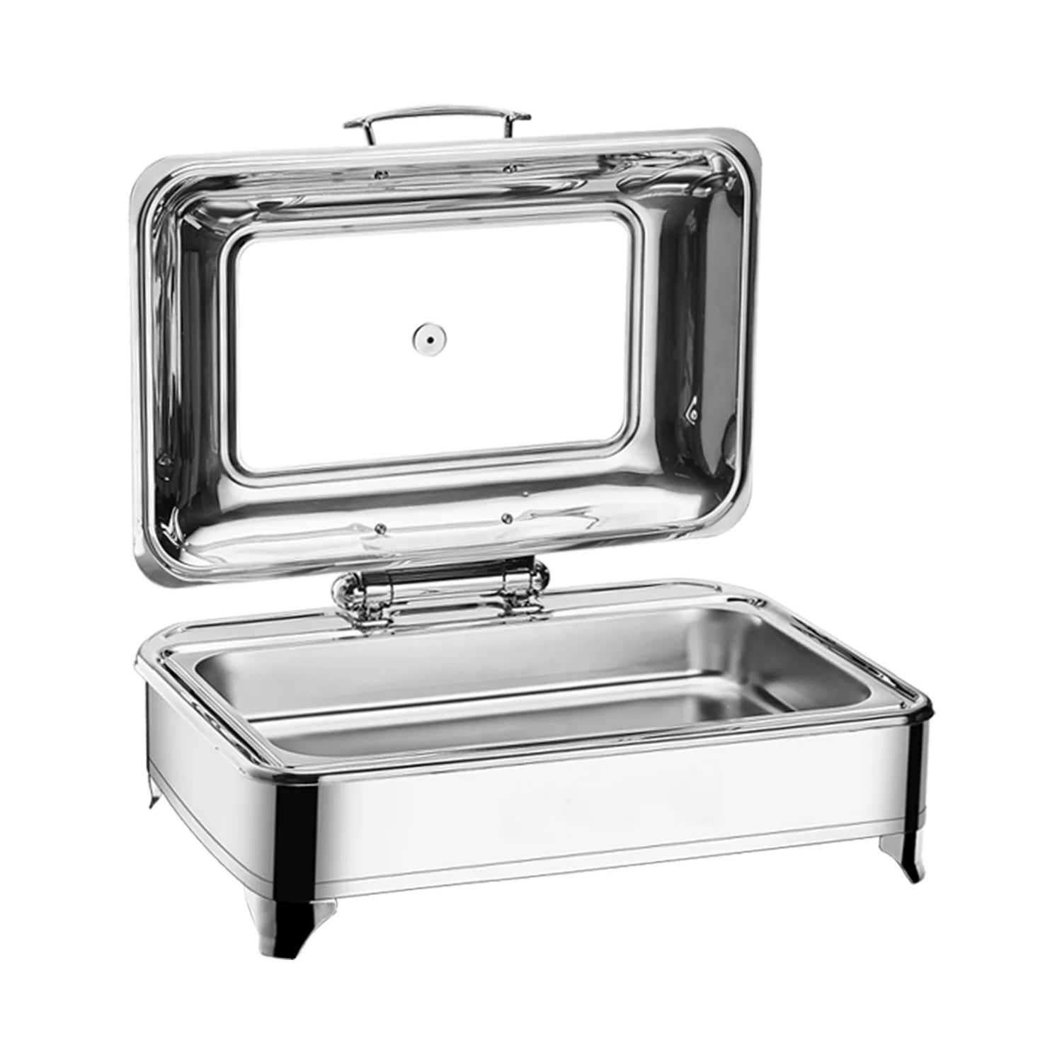 Electric Buffet Server Food Warmer with Glass Window Y21523