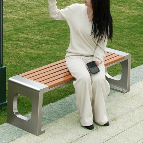 Metal Bench for Outdoors (120cm/47in) E896016