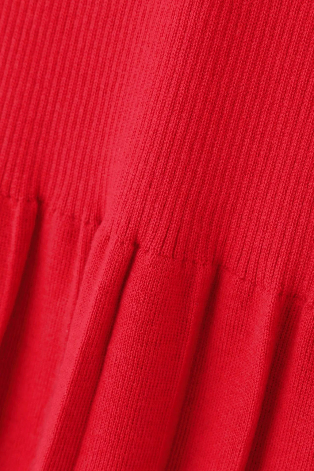 Knit pleated skirt J326214
