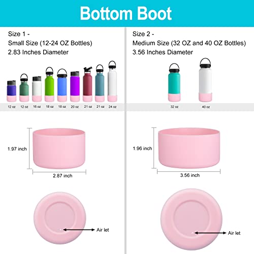 Silicone Bottom Cover Sleeve for Water Bottle V4374