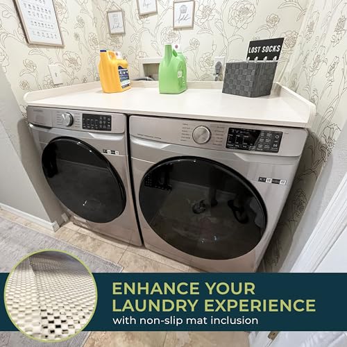 Washer and Dryer Countertop with Non-Slip Mat X741166