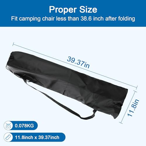 Red Folding Camp Chair Replacement Bag with Shoulder Strap H4316