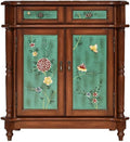 Pastoral Painted Retro Old Furniture Storage Drawer Sideboard P23520