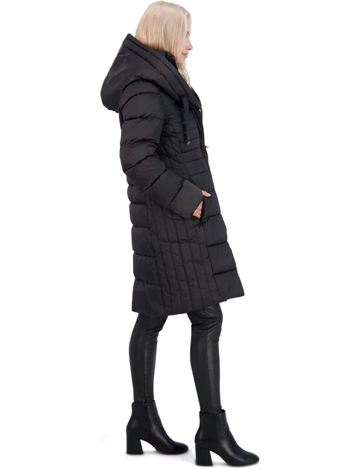 Fitted Quilted Winter Puffer Coat I612021