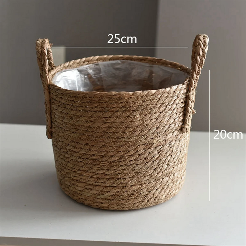 Seagrass Woven Planter Basket L841591