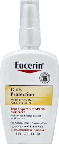 4 Fl Oz Broad Spectrum SPF 30 Face Sunscreen Lotion E8792