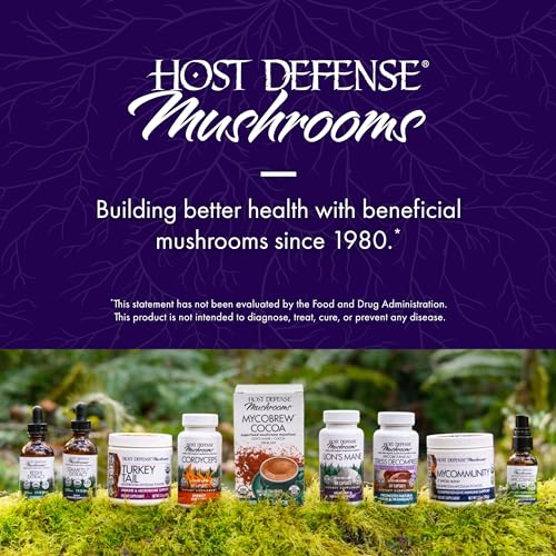 Capsules with Lion's Mane, Reishi & Cordyceps Mushroom - 60 Capsules B81341
