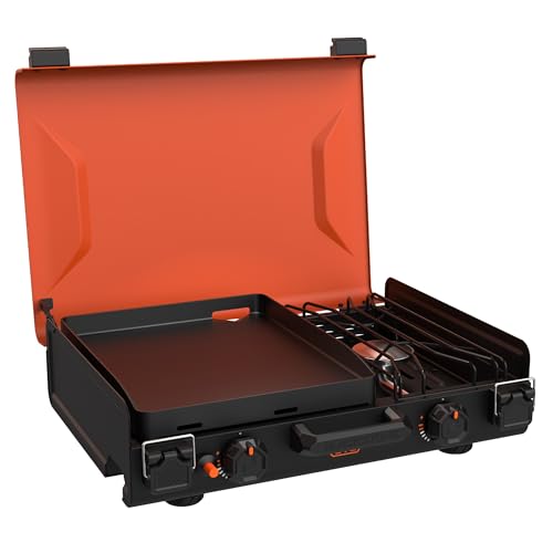 12” x 14” Camping Griddle with Side Burner W9476