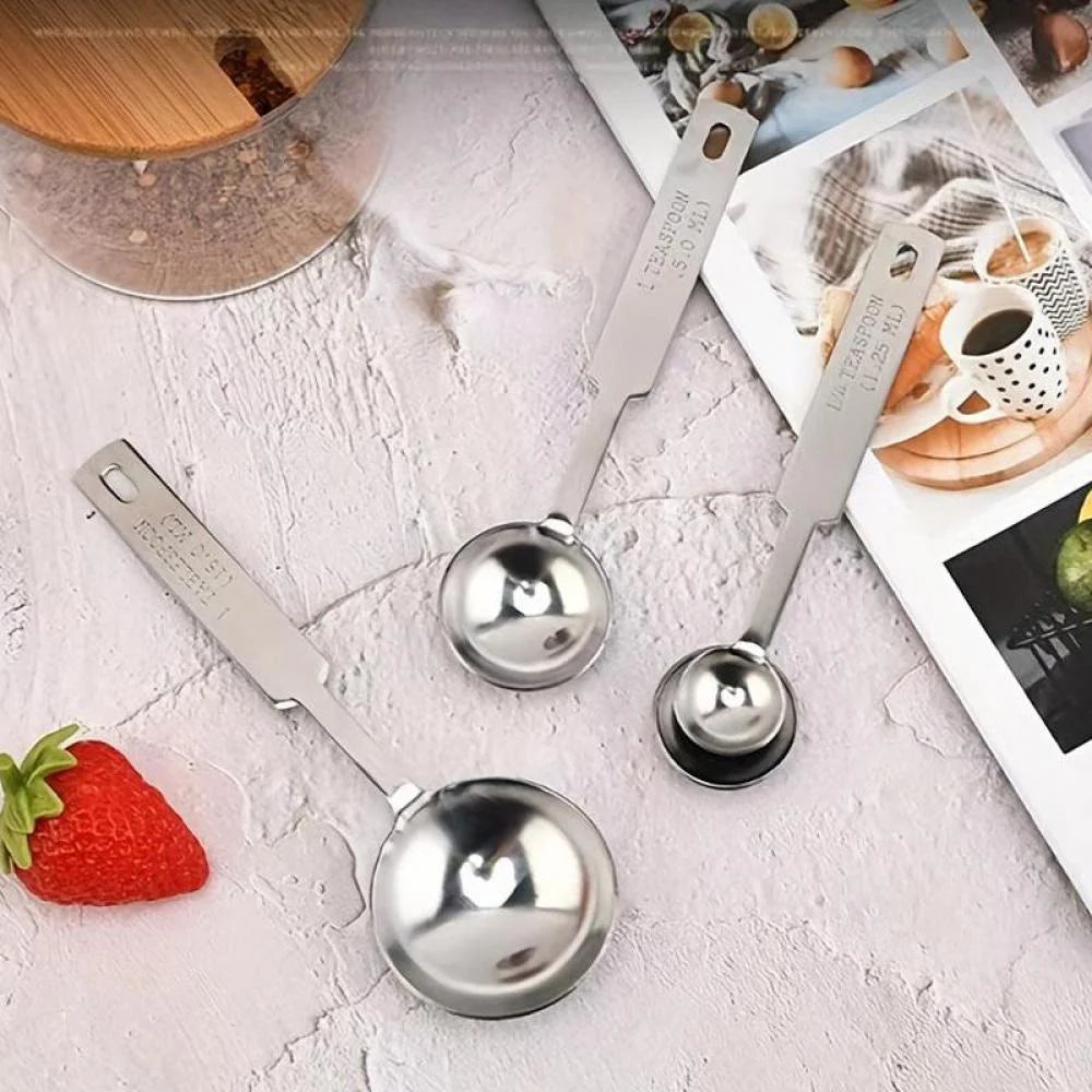 Stainless Steel Measuring Spoons and Measuring Cups C580673