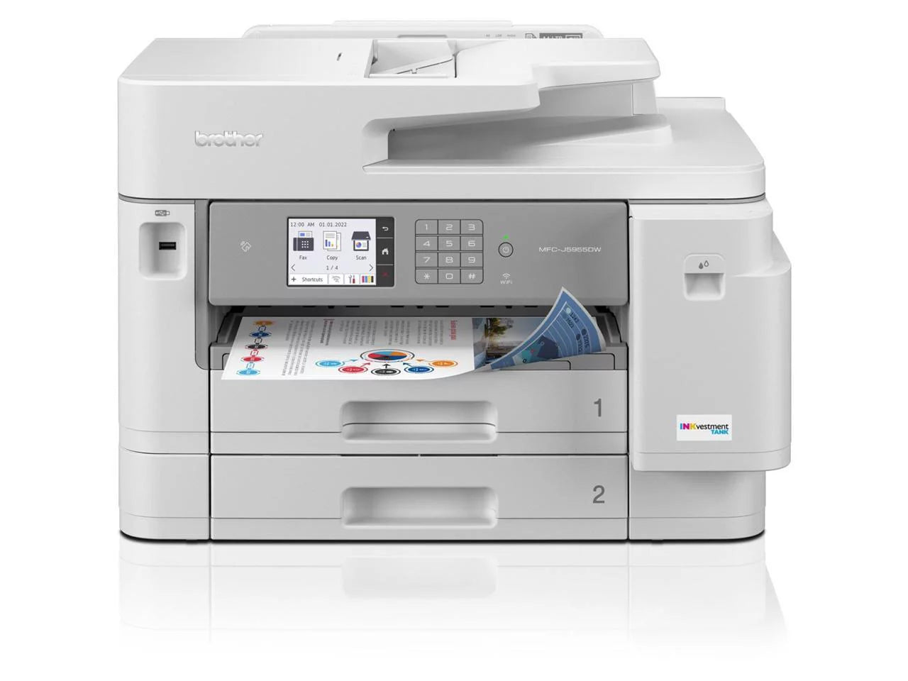 Wireless Inkjet Multifunction Color Printer D74297