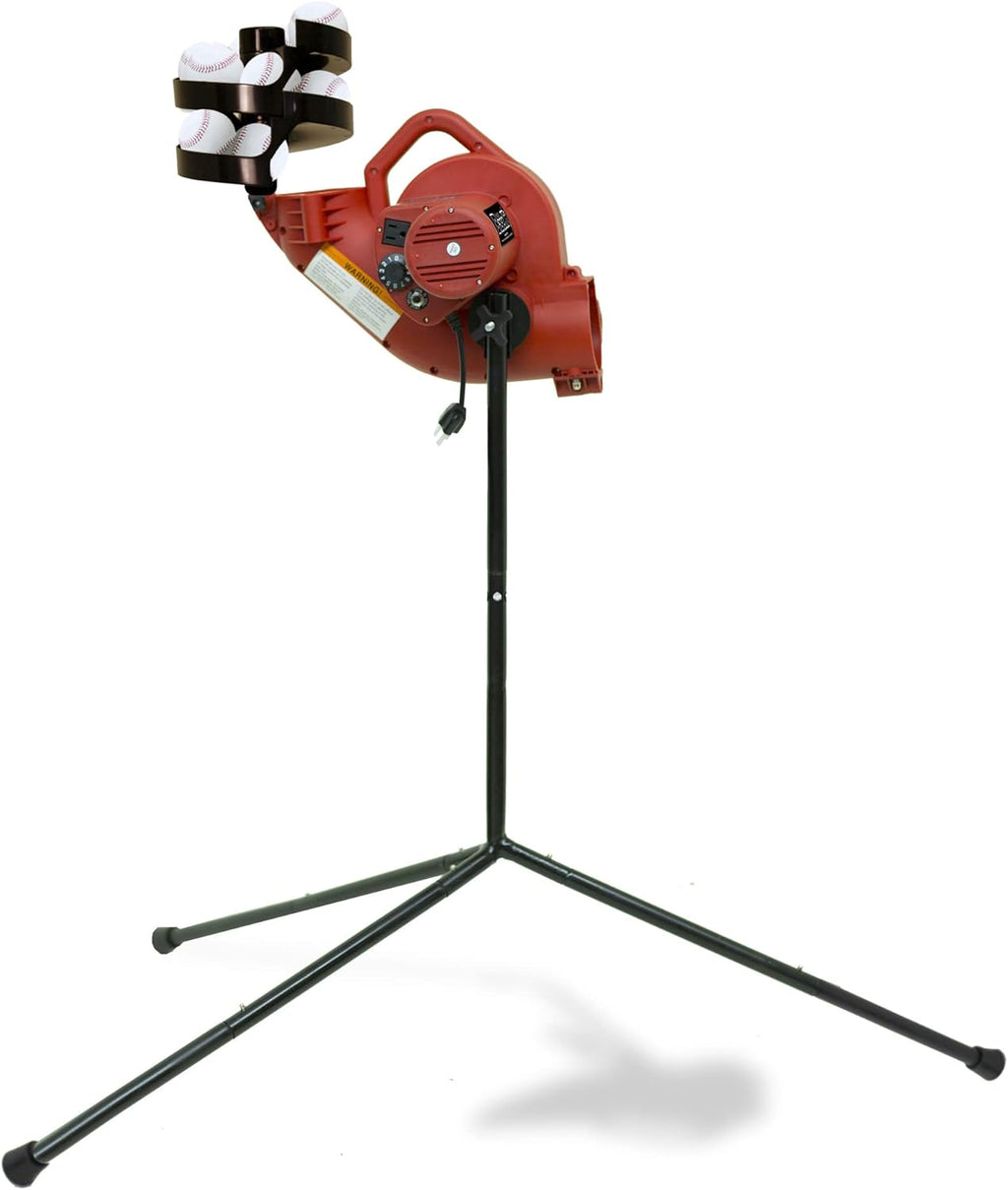 Base Hit Lite & Real Baseball Pitching Machine U85768