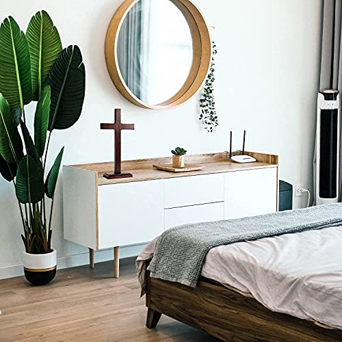 12.5 Inch Wooden Wall Cross H892