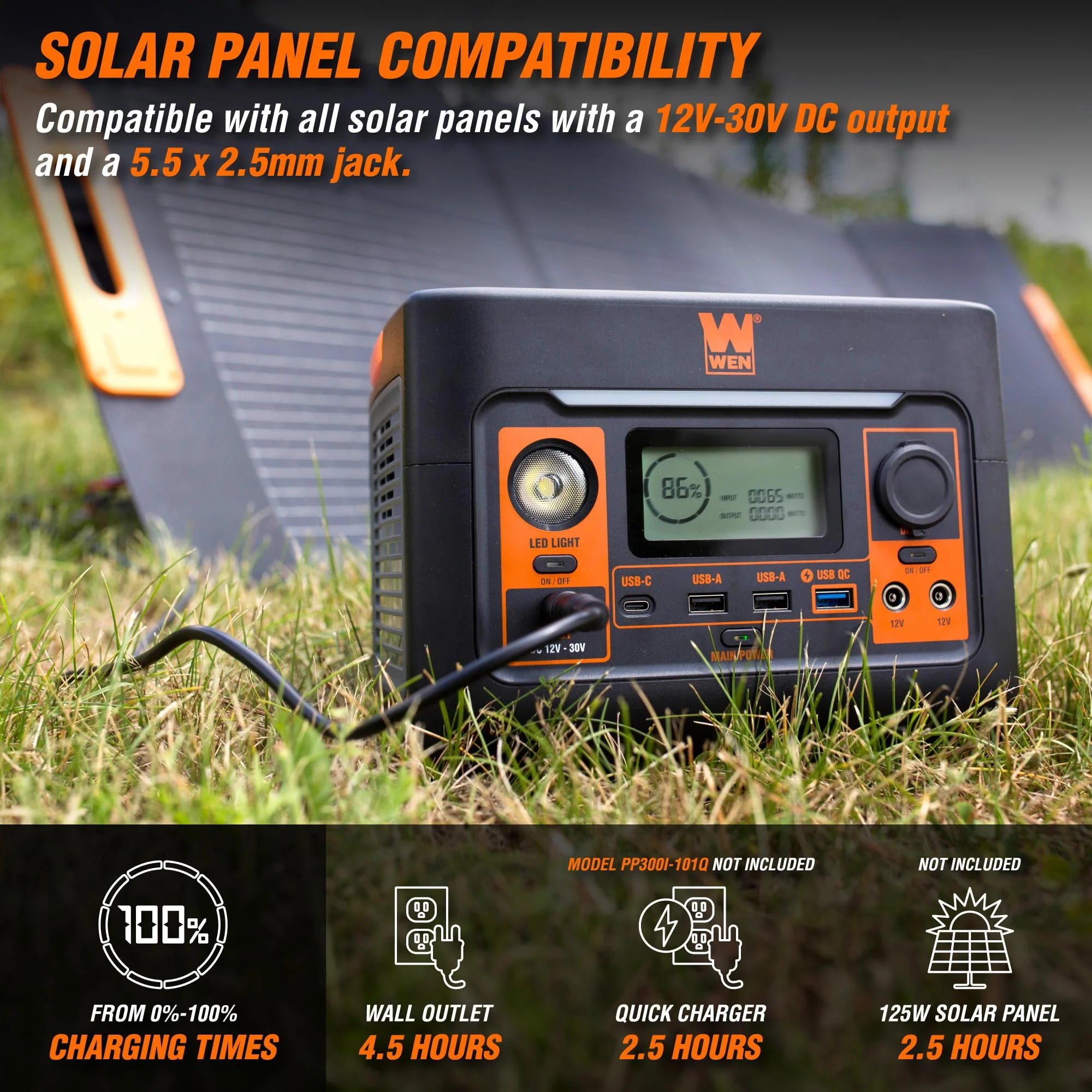 300-Watt 269Wh Lithium-Ion Power Station H89722