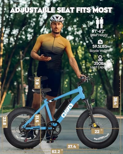 Fat Tire Electric Bike with 20X4.0 Tire, 7-Speed G922