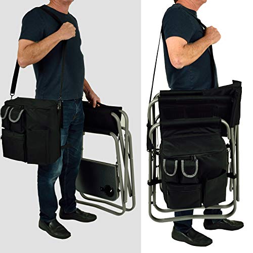 Extra Wide Portable Folding Sports Chair N3211
