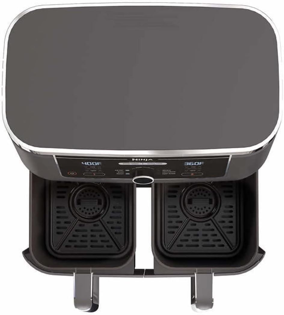 6in1 10qt. XL 2Basket Digital Air Fryer A6464