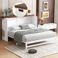 Queen Size Murphy Bed with Storage Drawers W395939