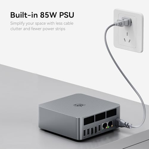 AMD Ryzen 5 6600H Mini PC, 24G DDR5 RAM 1TB NVMe SSD Z315