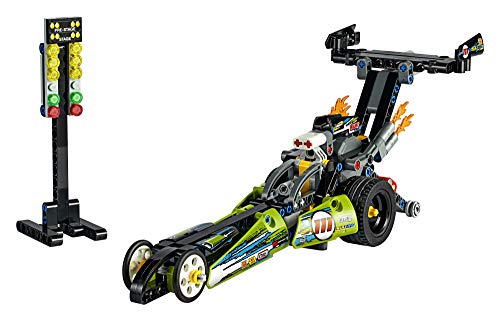 LEGO Technic Dragster Pull-Back Racing Toy Building Kit (225 Pieces) E15319