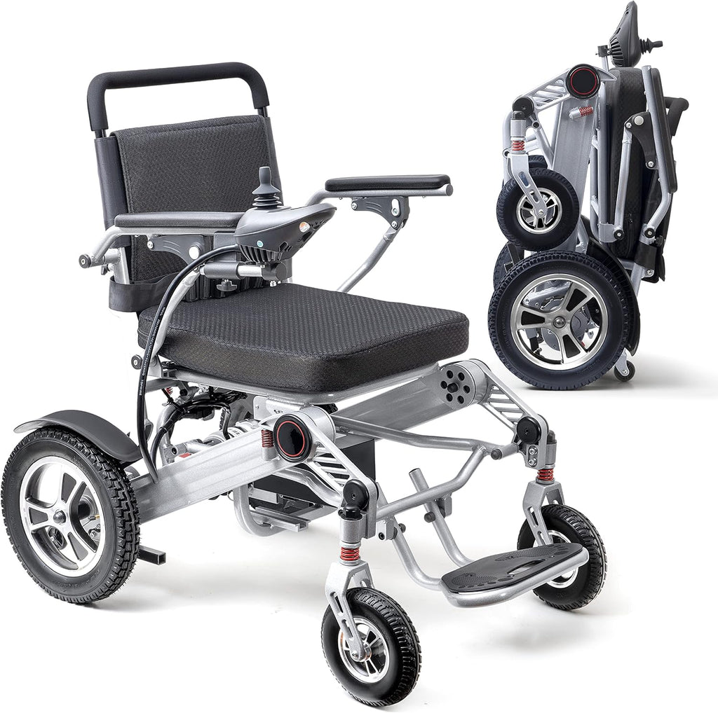 Gray Electric Wheelchair E97374