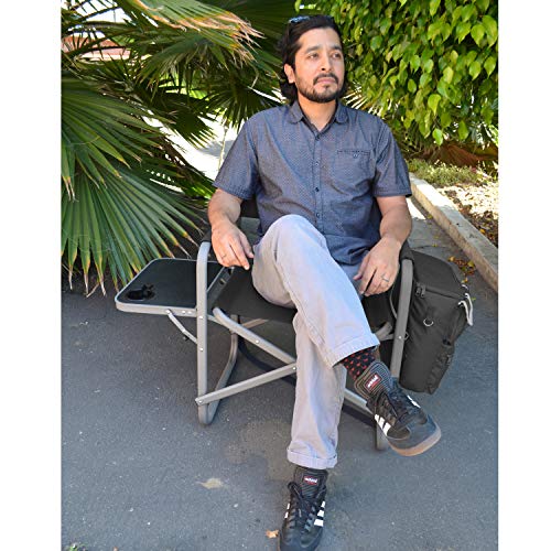 Extra Wide Portable Folding Sports Chair N3211
