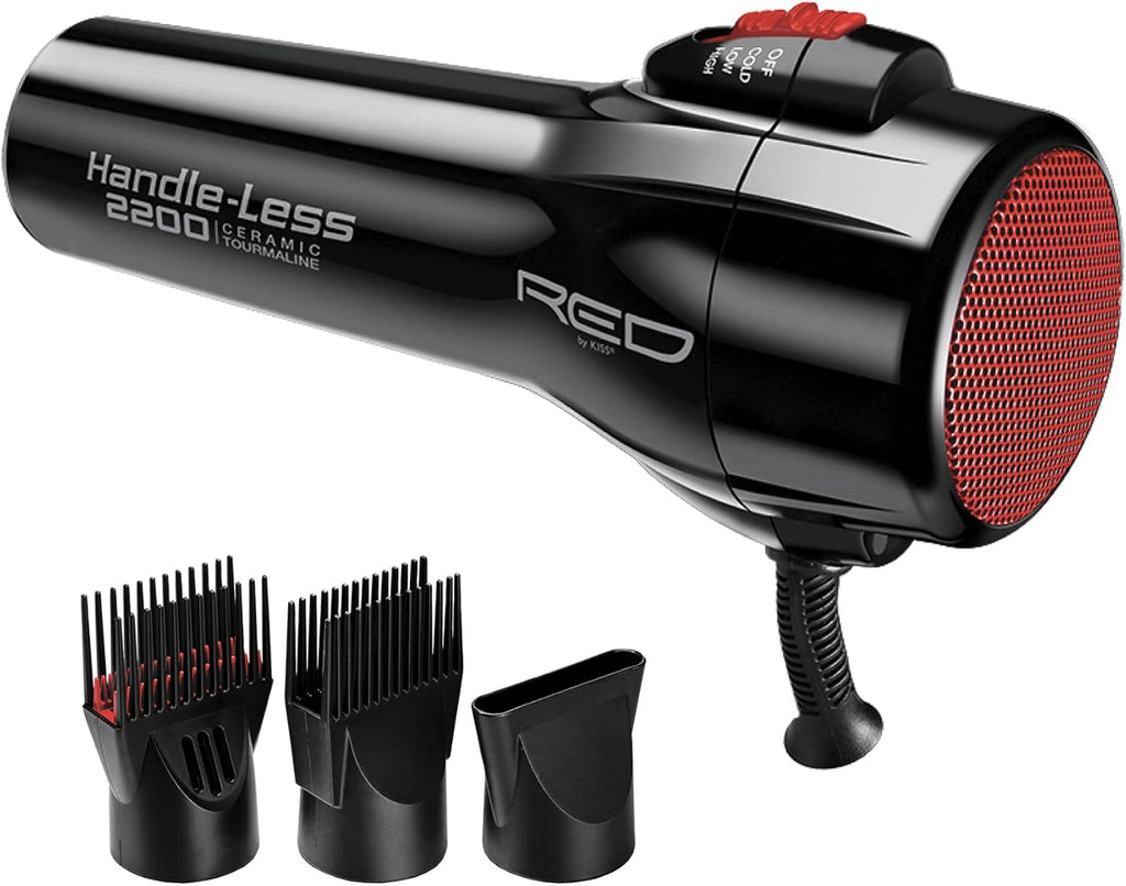 2200W Ceramic Tourmaline Hair Dryer with Comb Attachment R84117