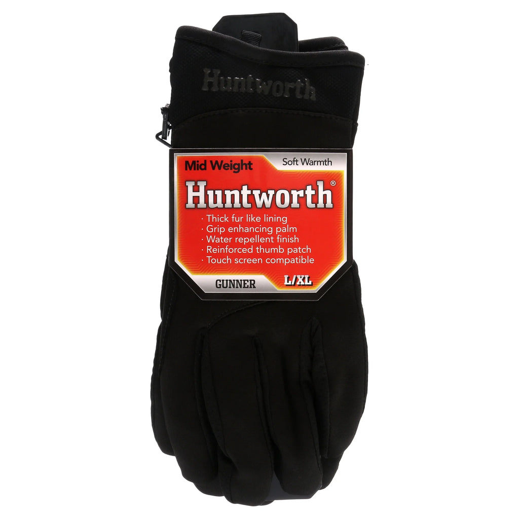 Black Midweight Hunting Gloves X540