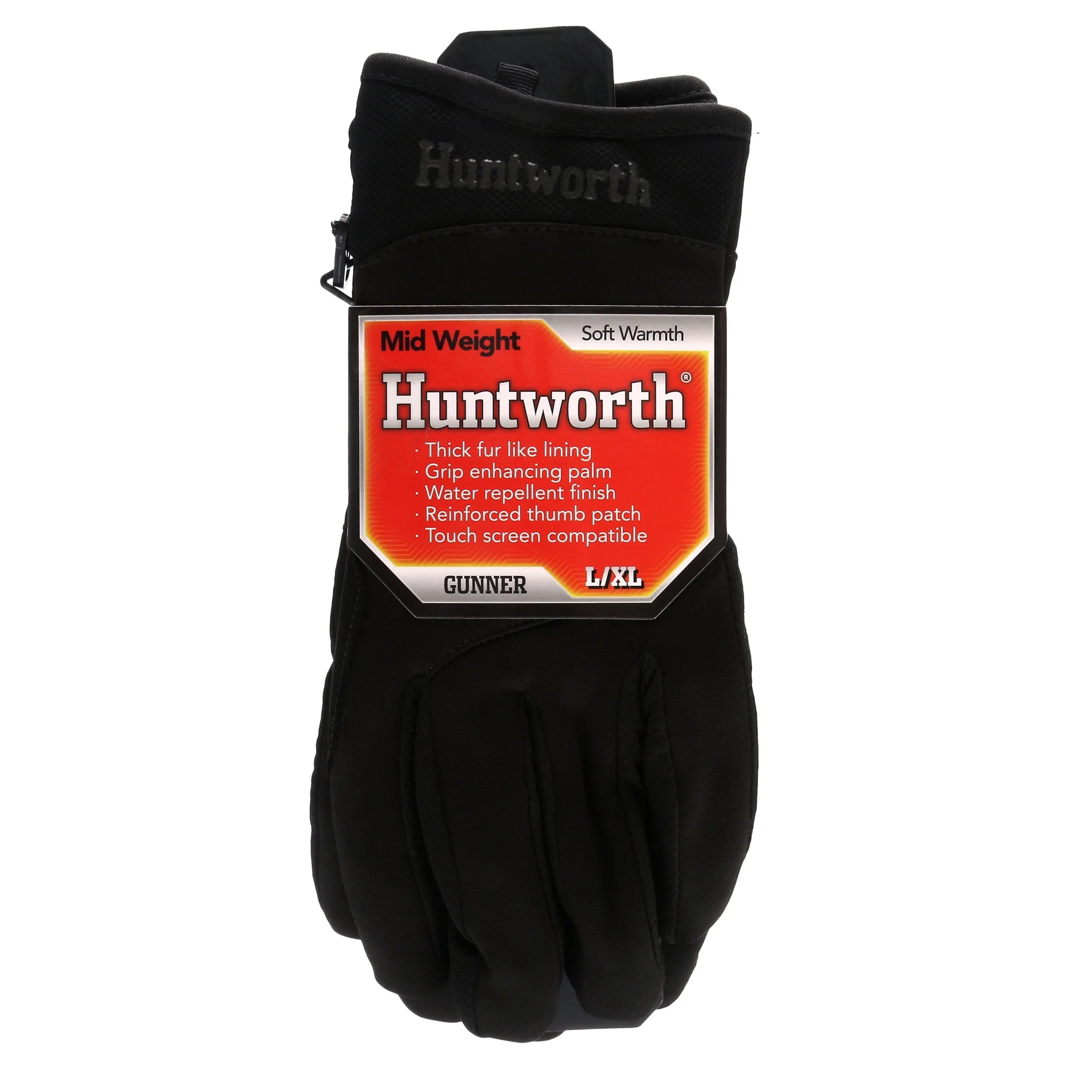 Black Midweight Hunting Gloves X540