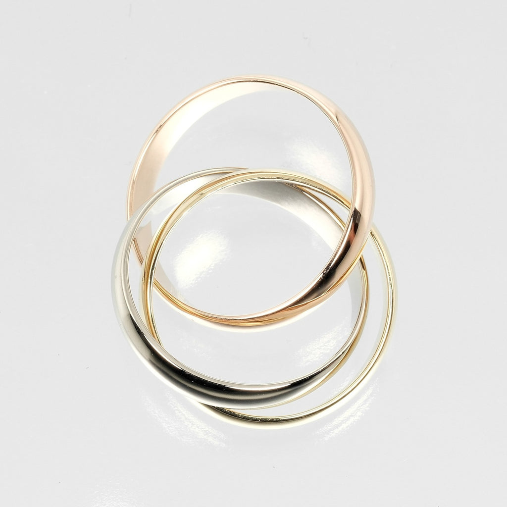 Trinity Ring K18 Gold A91854