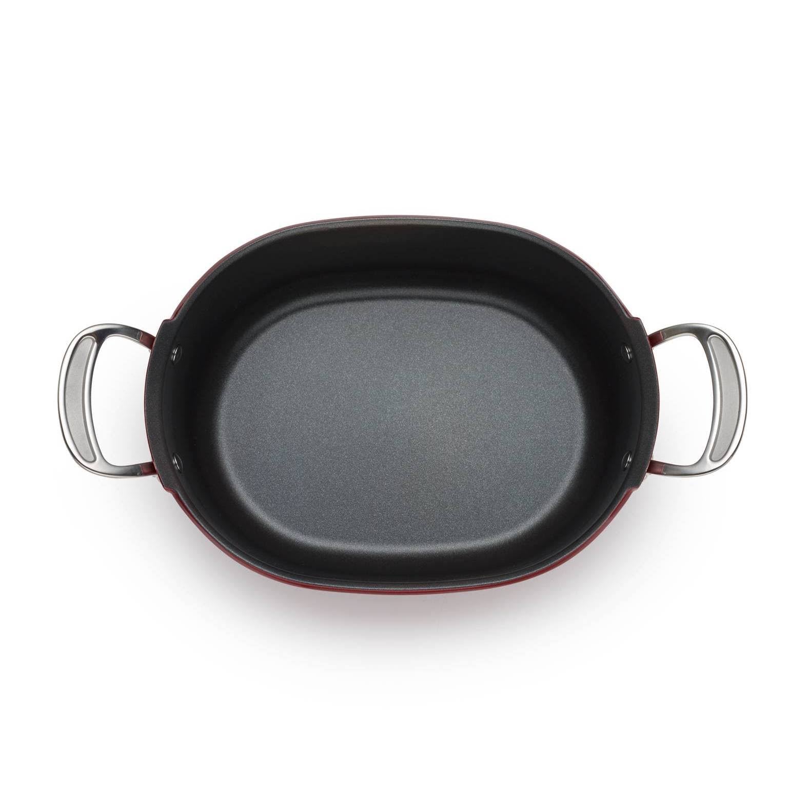 Red 6.3Qt Cast Aluminum Pot H563