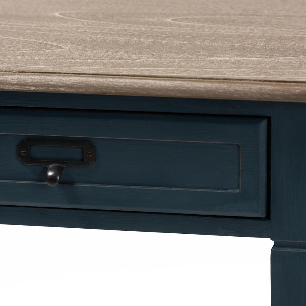 Spruce Blue Accent Writing Desk Y186715