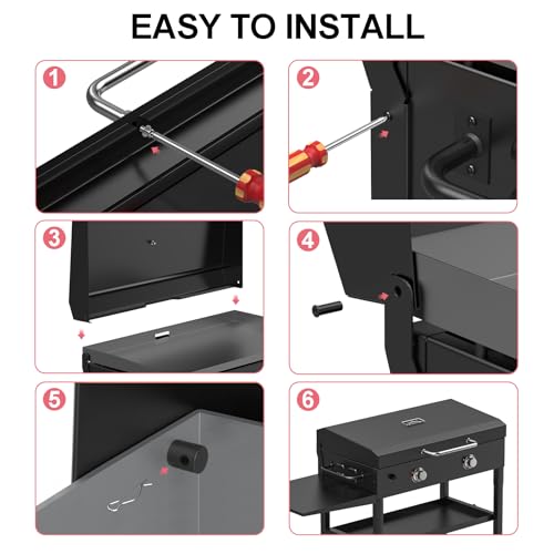 Black 36" Griddle Cover I4213