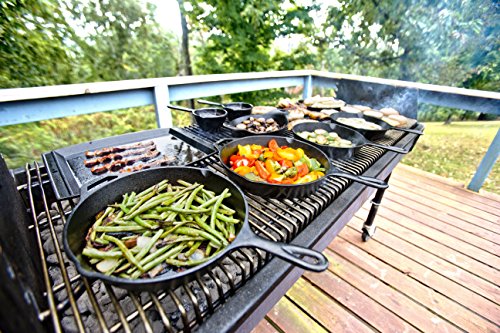 12 Inch Seasoned Cast Iron Skillet with Assist Handle R86506