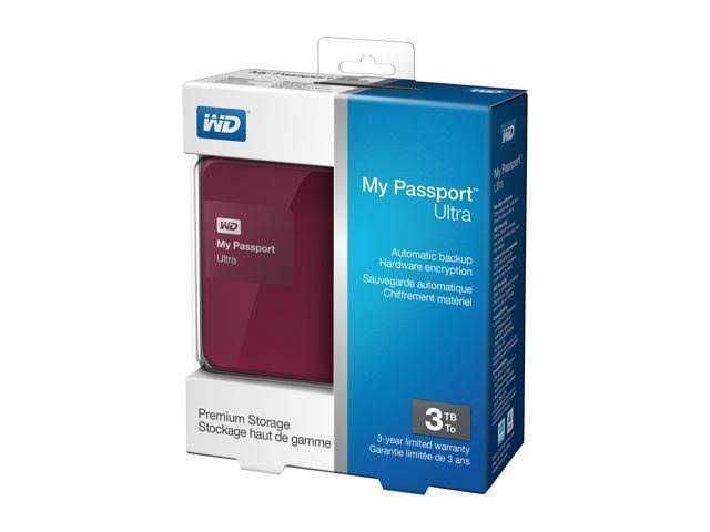 3TB USB 3.0 Portable External Hard Drive L12011
