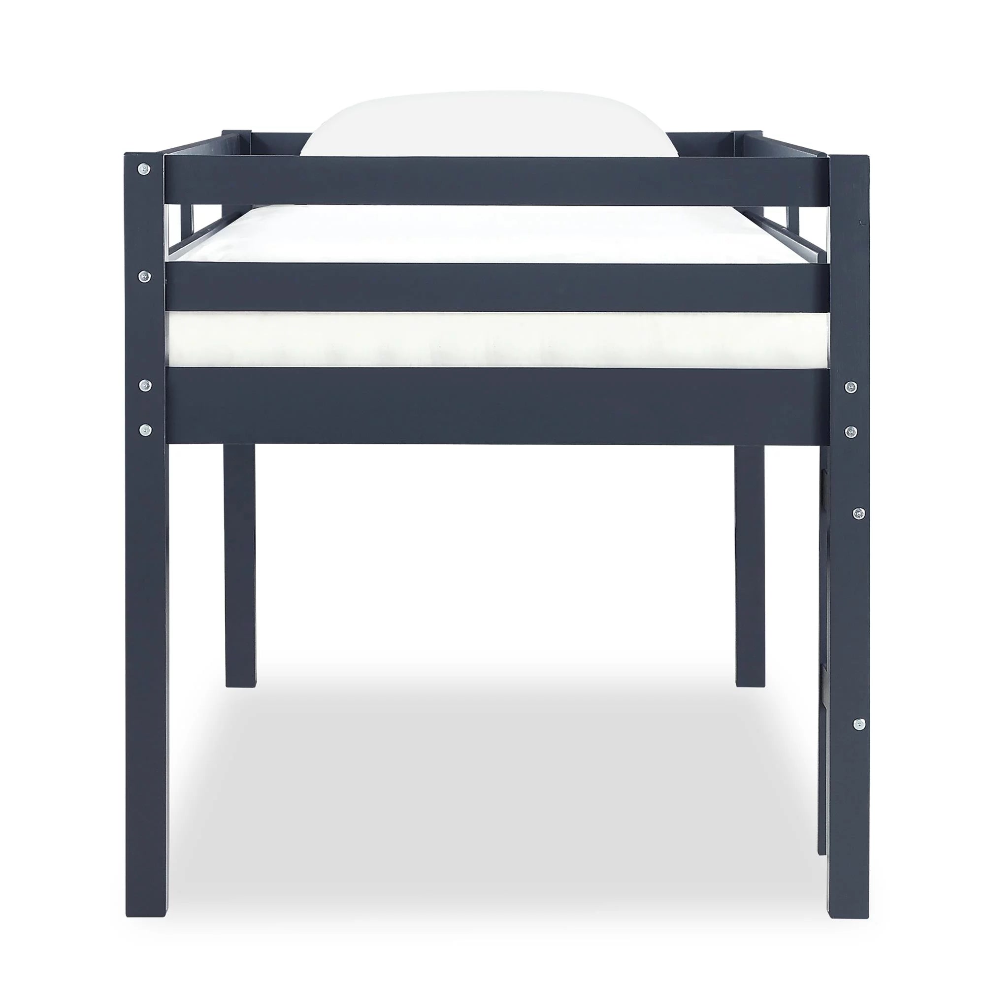 Blue Twin Loft Bed N834