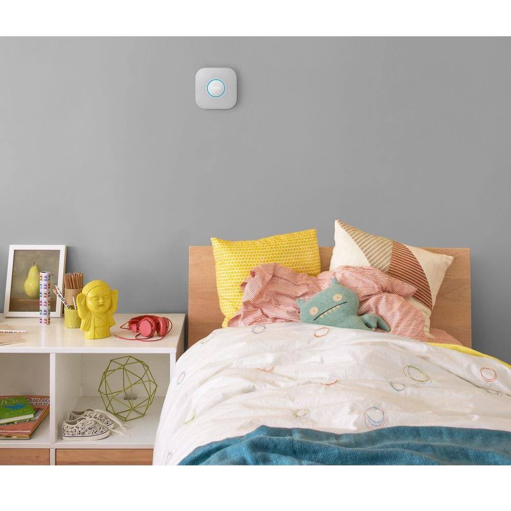 White 2 Pack Smoke and Carbon Monoxide Alarm J1827
