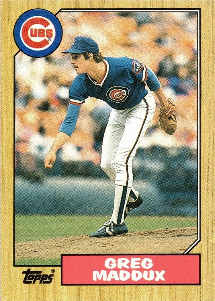 1987 Topps Traded Baseball #70T Greg Maddux Rookie Card K65820