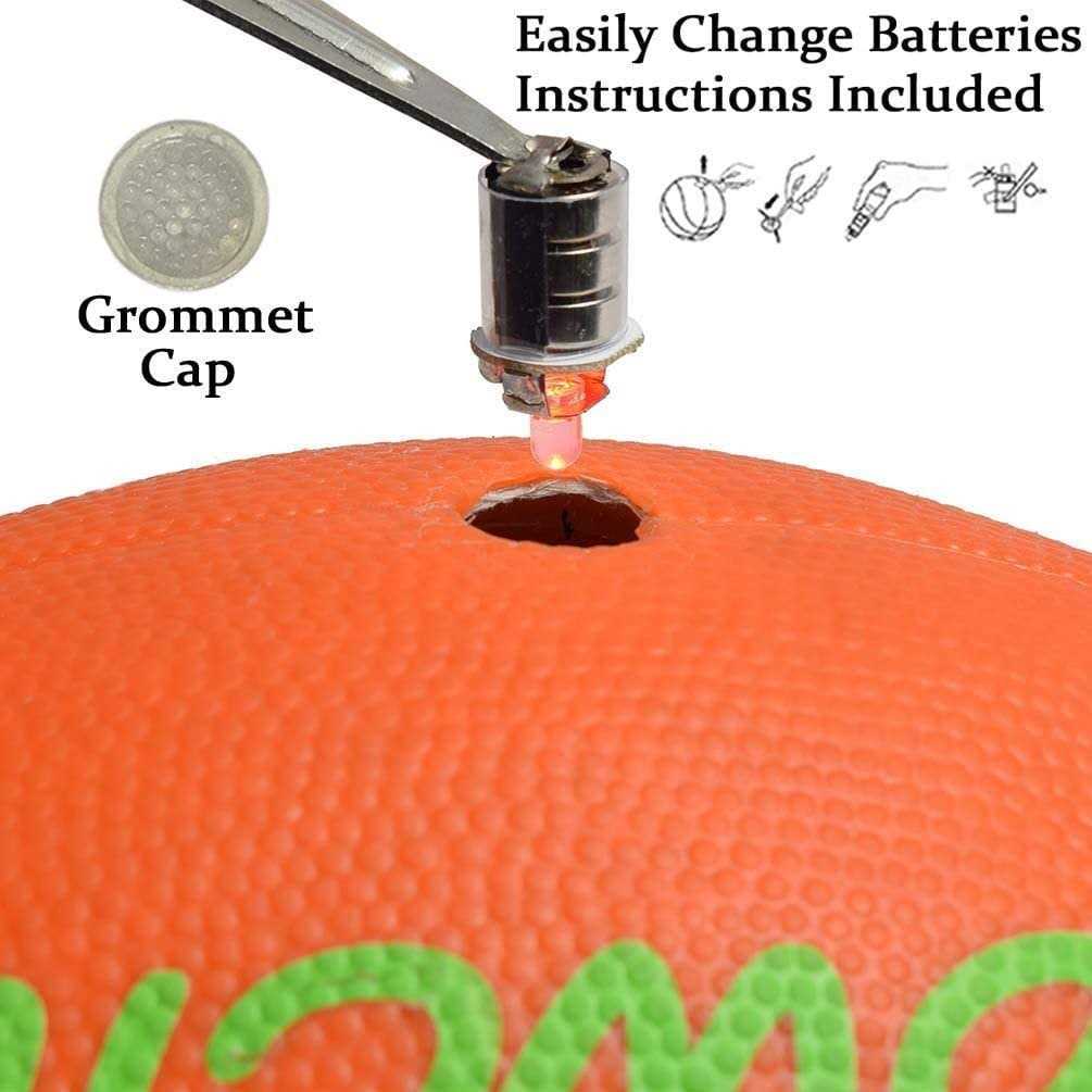 Glow in The Dark Light Up Footballs Q569